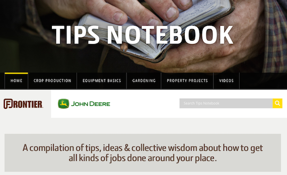 tips notebook