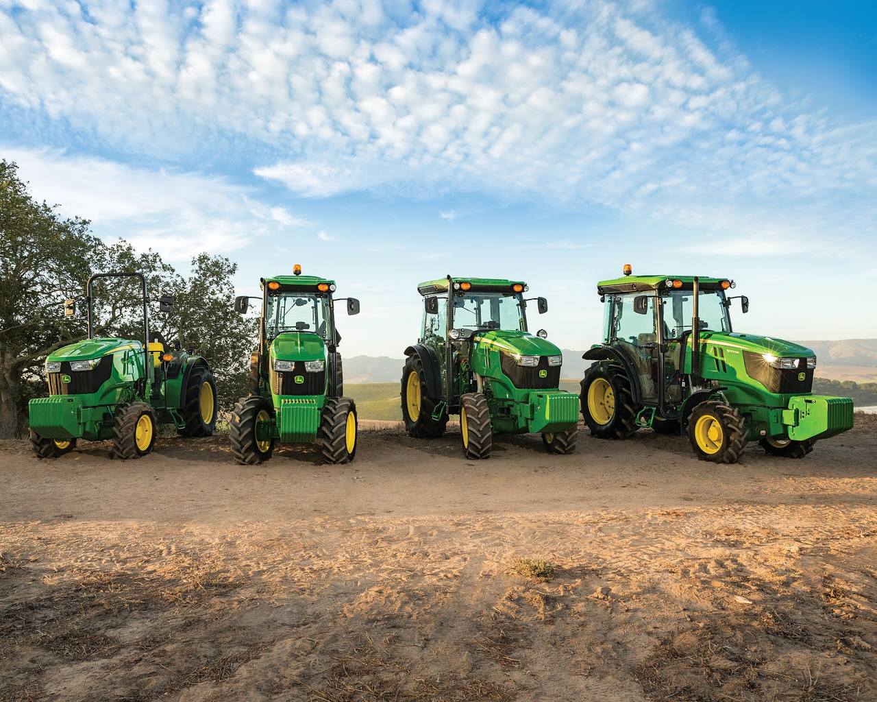 John Deere Orchard Tractors
