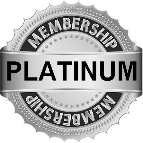 platinum membership badge