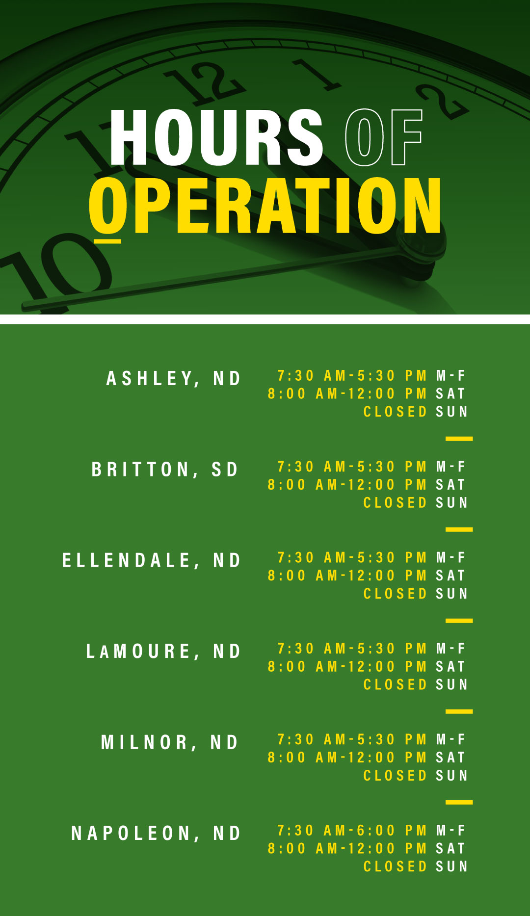 nike hours of operation
