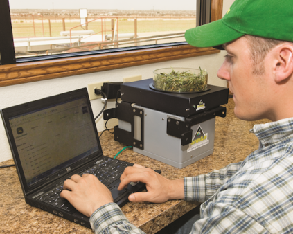 Man using Harvest Lab John Deere to boost efficiency
