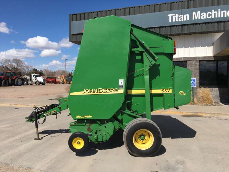 2004 JOHN DEERE 567 BALER 2926726 USED