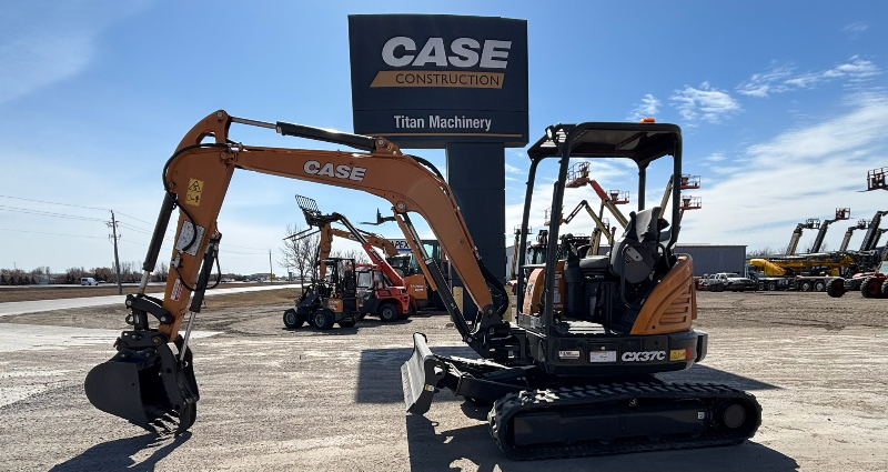 2024 CASE CX37C MINI-EXCAVATOR