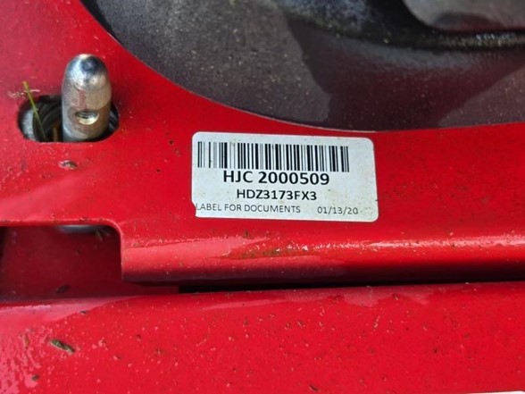 2020 BUSH HOG HDZ3173FX3 LAWN & GARDEN E00638304