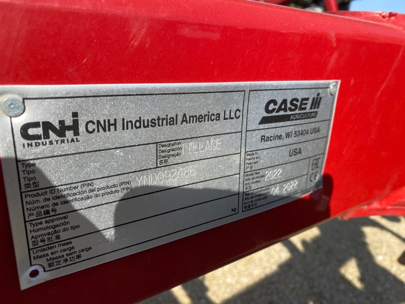 2022 CASE IH 875 RIPPER E00651490